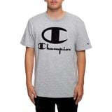 Áo thun Unisex Champion Heritage Tee w/Multi Tech Graphics-Furry poly logo | Grey
