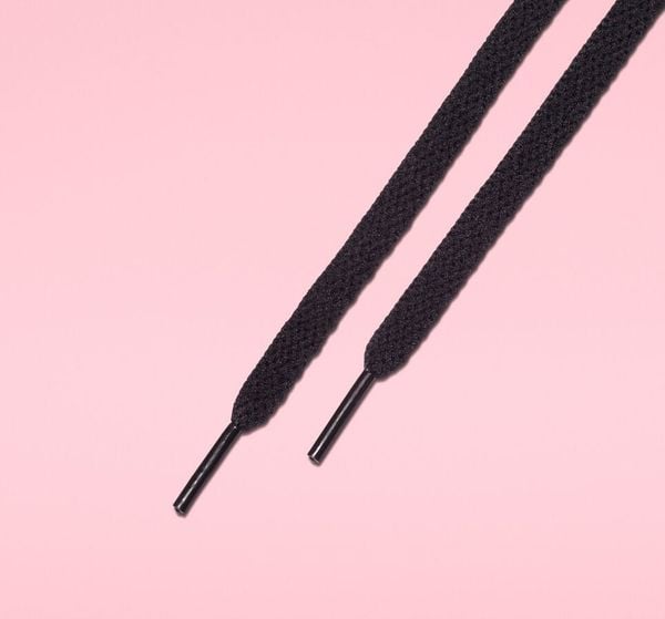 Dây Giày Classic Trắng / Đen