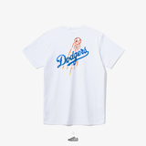 Áo thun tay ngắn Unisex New Era MLB Los Angeles Dodgers White 12544695