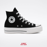 🔥Deal Cuối, Chốt Nhanh! Giày Converse Chuck Taylor All Star Canvas Platform Black High Top 560845C