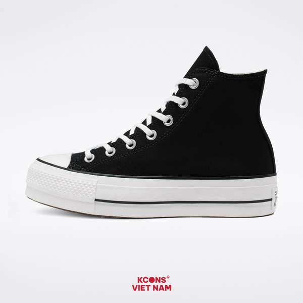 🔥Deal Cuối, Chốt Nhanh! Giày Converse Chuck Taylor All Star Canvas Platform Black High Top 560845C