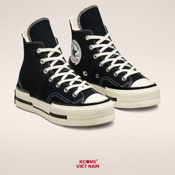 Giày Converse Chuck Taylor 1970 PLUS Black High Top A00916C