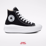 Giày Converse Chuck Taylor All Star Move Black High Top | 568497C
