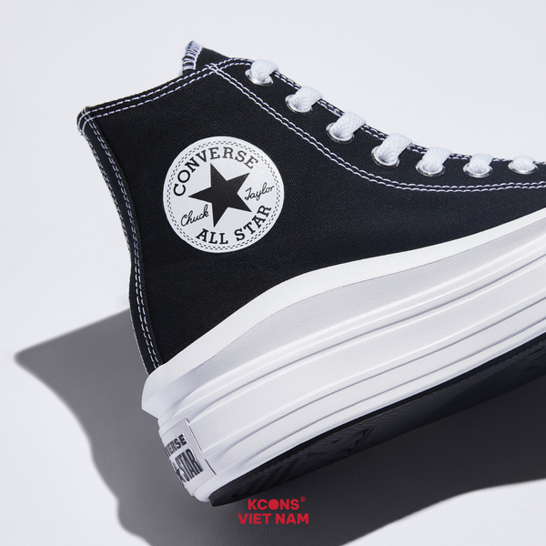  Giày Converse Chuck Taylor All Star Move Black High Top | 568497C 