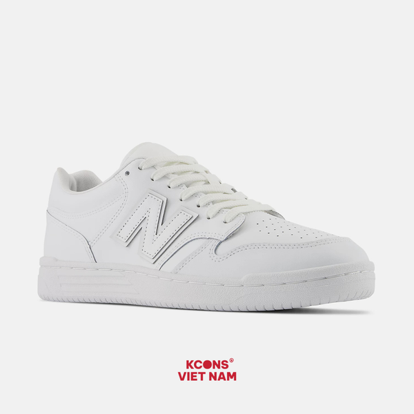 🔥Đôi Cuối – Chốt Nhanh! Giày New Balance 480 'Triple White' BB480L3W Sneaker Sport