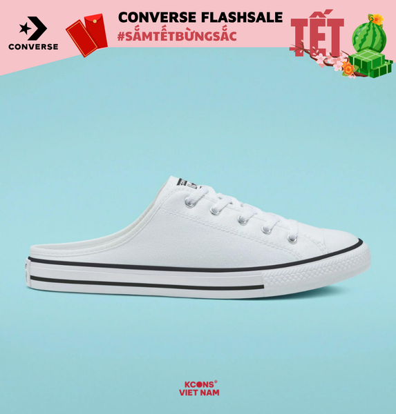  Giày Converse Chuck Taylor All Star Classic Dainty Mule Slip White Low Top 567946F 