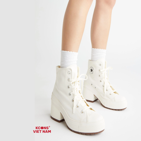 🔥Deal Cuối – Chốt Nhanh! Giày Converse Chuck 70 High De Luxe Heel ‘Egret’ A05348C