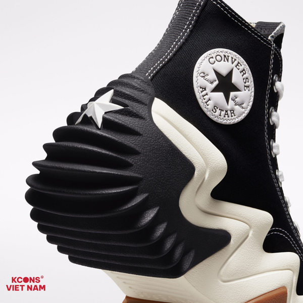 🔥Deal Cuối, Chốt Nhanh! Giày Converse Run Star MOTION Black High Top 171545C
