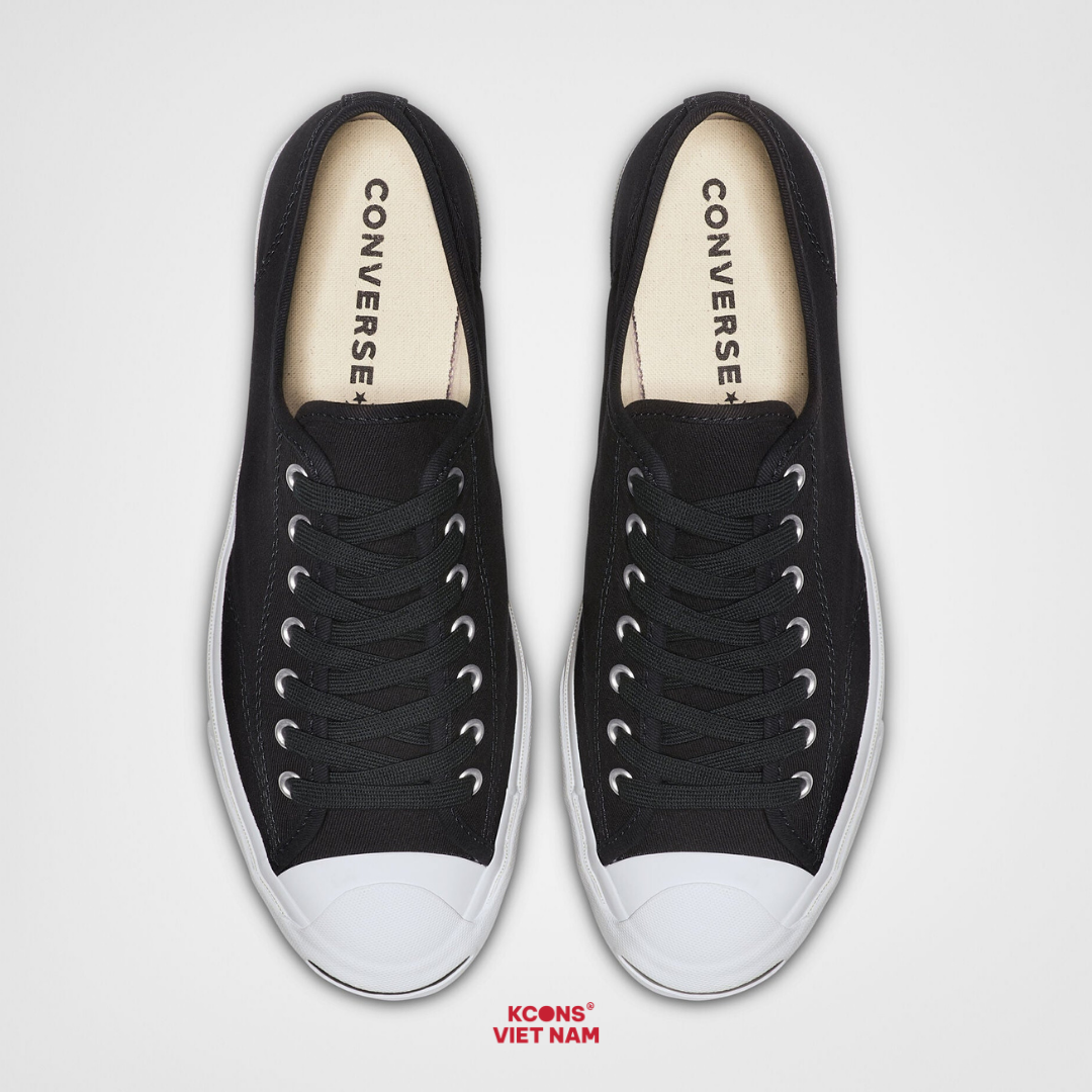  Giày Converse Jack Purcell First In Class Black Low Top 164056C 