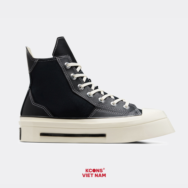 🔥Giày Converse Chuck Taylor 1970’s De Luxe Squared BLACK A06435C High Top