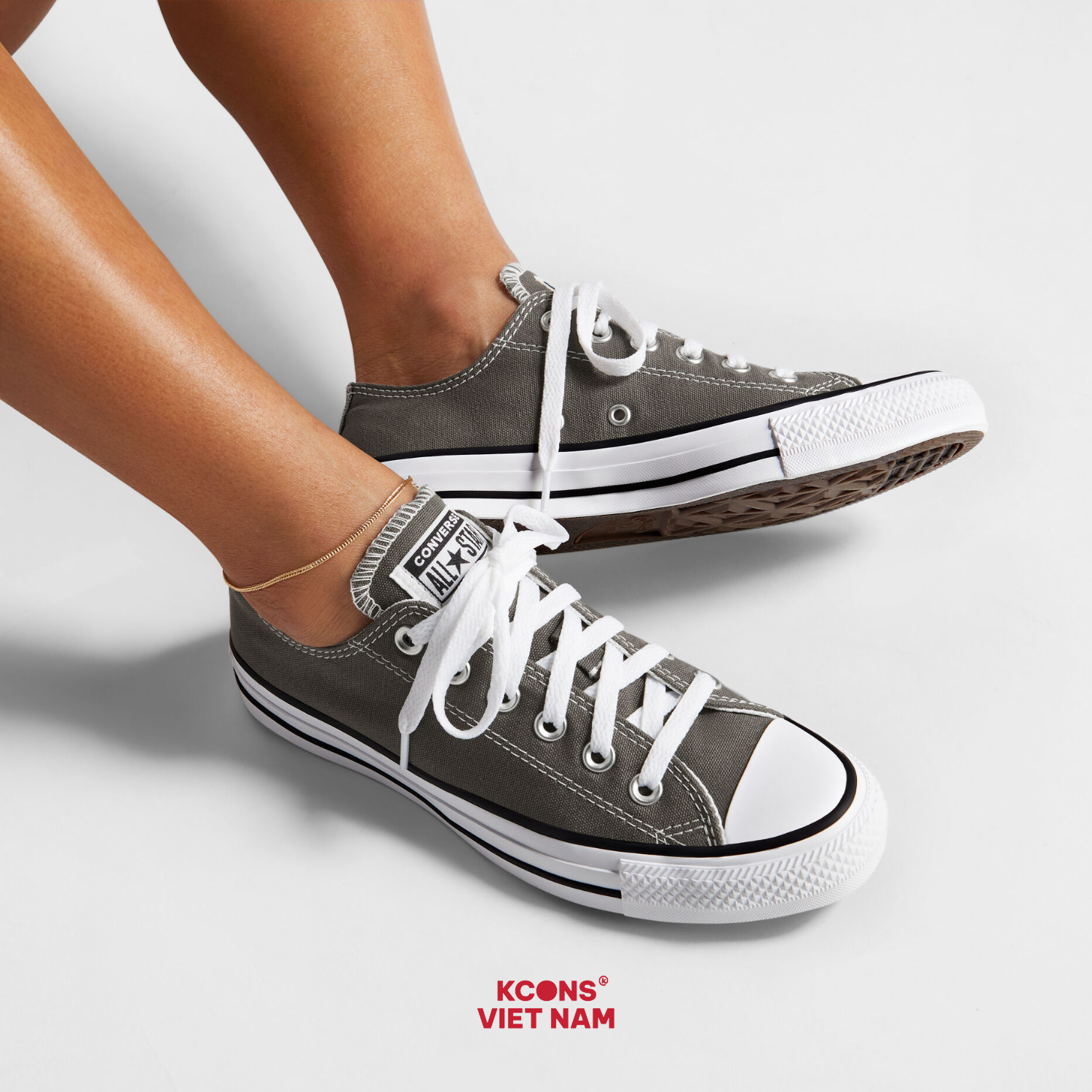  Giày Converse Chuck Taylor All Star Classic CHARCOAL Low Top 1J794C 