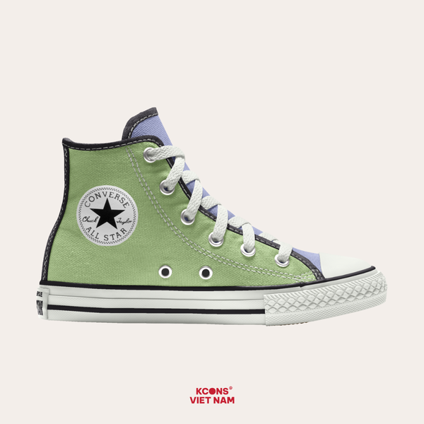  Giày Converse Chuck Taylor All Star Classic Green x Purple High Top 