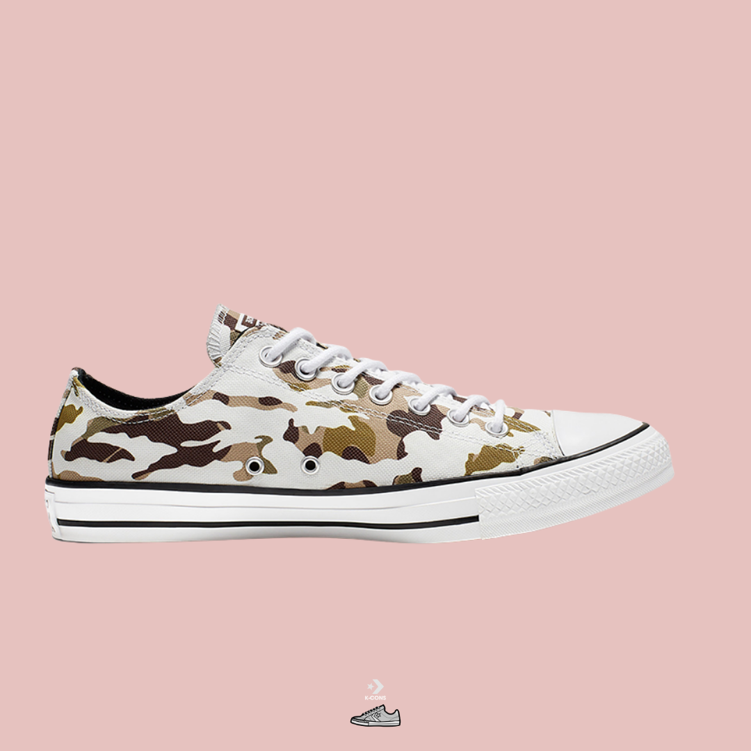  Giày Converse Chuck Taylor All Star Classic Allover Camo Low Top 166177C 