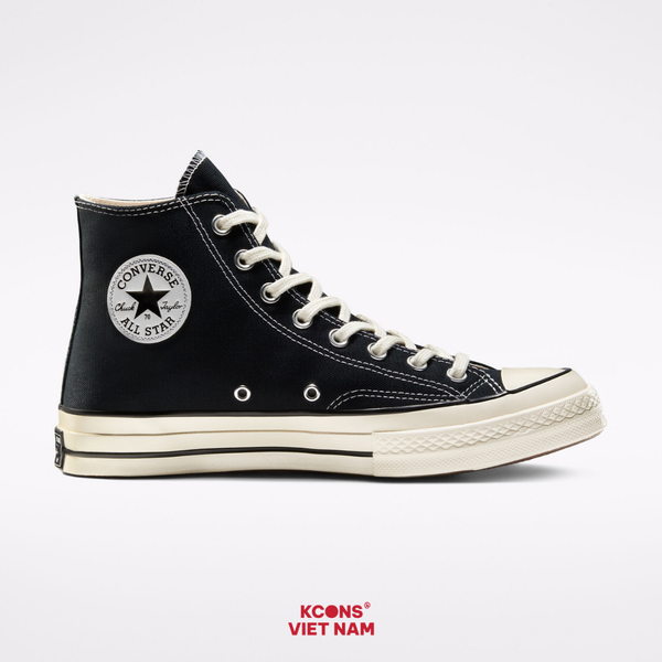  Giày Converse Chuck Taylor 1970 Black High Top 162050C 