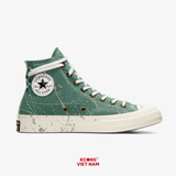 🔥Deal Cuối – Chốt Nhanh! Giày Converse Chuck 70s High Top Paint Splatter 'Admire Elm' A06540C Shoes Nam Đế Bằng Sneaker