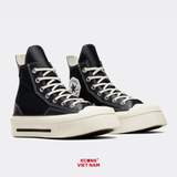🔥Giày Converse Chuck Taylor 1970’s De Luxe Squared BLACK A06435C High Top