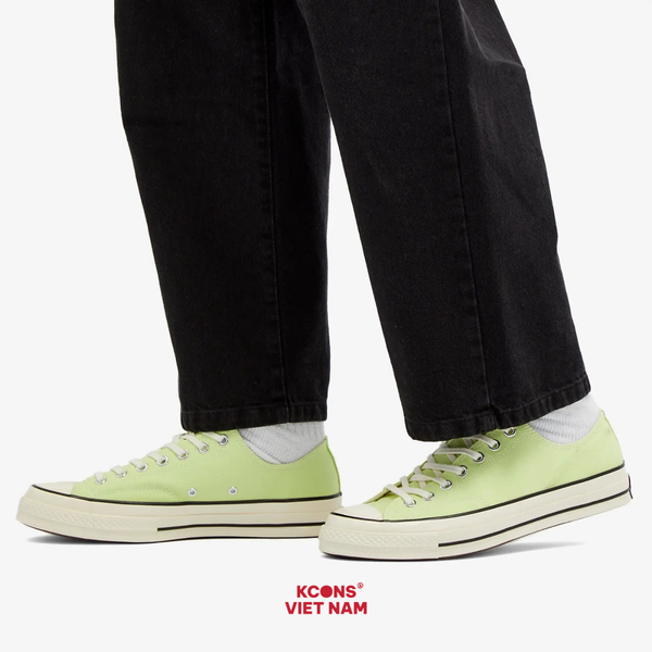 Deal Cuối, Chốt Nhanh! Giày Converse Chuck 70 Low Seasonal Color Citron This A07431C Low Top