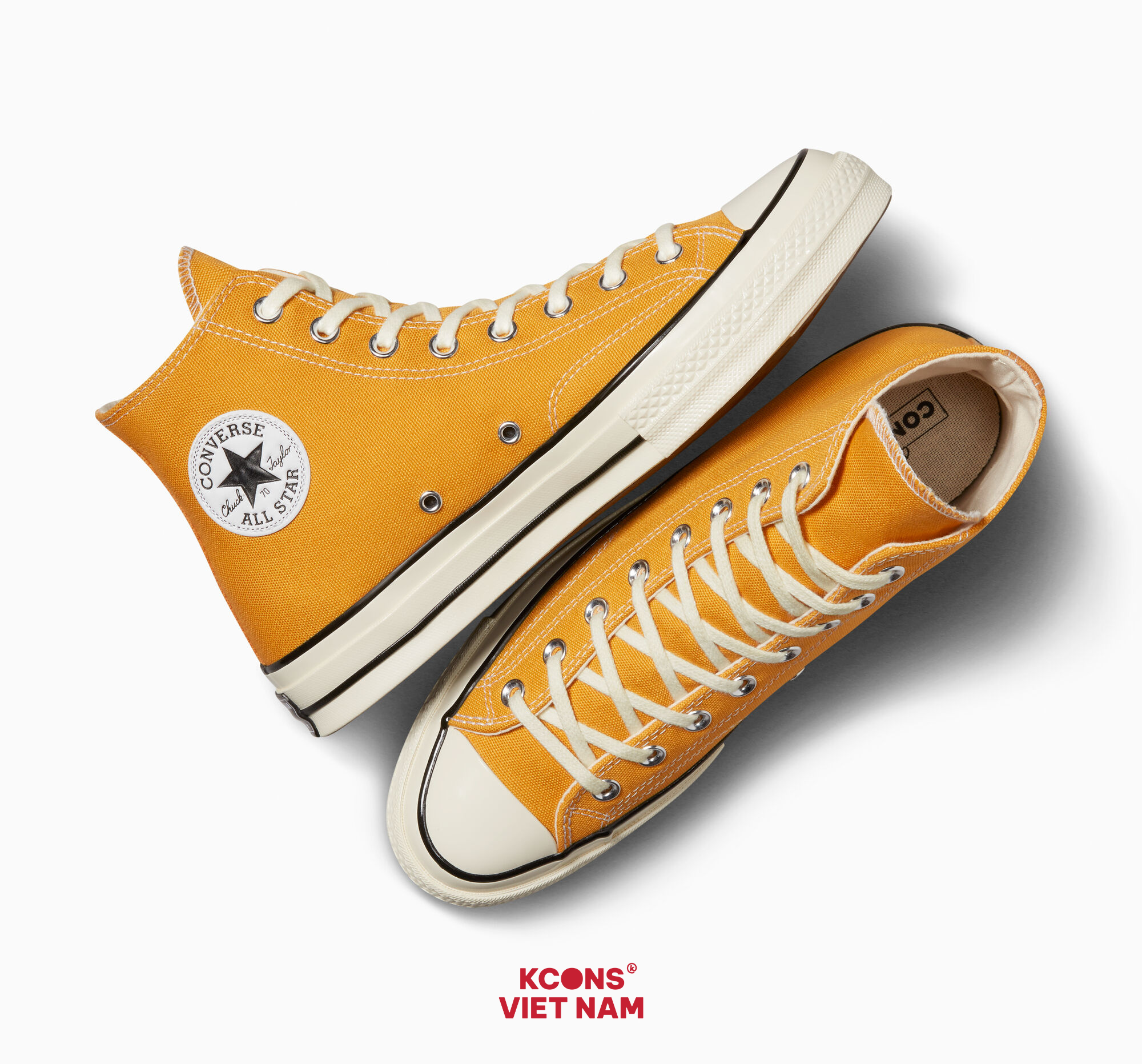  Giày Converse Chuck 1970 Sunflower High Top | 162054C 