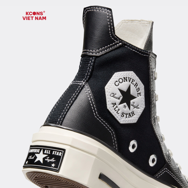 🔥Giày Converse Chuck Taylor 1970’s De Luxe Squared BLACK A06435C High Top