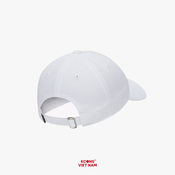 Nón Converse Logo Lock-Up Baseball Hat White 10022131-A02