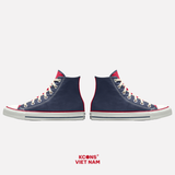 🔥Đôi Cuối – Chốt Nhanh! Giày Converse Chuck Taylor All Star Navy x Red High Top