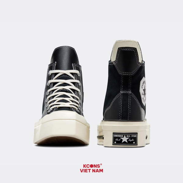 🔥Giày Converse Chuck Taylor 1970’s De Luxe Squared BLACK A06435C High Top