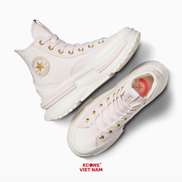 Đôi Cuối, Chốt Nhanh! Giày Converse Run Star Legacy CX Platform Tailored Lines Pink High Top A10409C