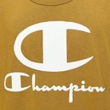 Áo thun Unisex Champion Heritage Tee w/Multi Tech Graphics-Furry poly logo | Imperial Gold