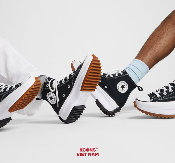 Giày Converse Run Star Hike Black High Top 166800C