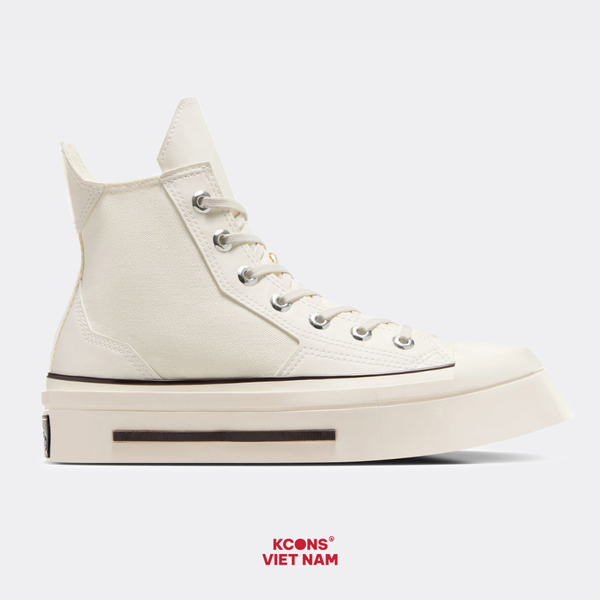 Đôi Cuối – Chốt Nhanh! Giày Converse Chuck Taylor 1970’s De Luxe Squared WHITE A06436C High Top