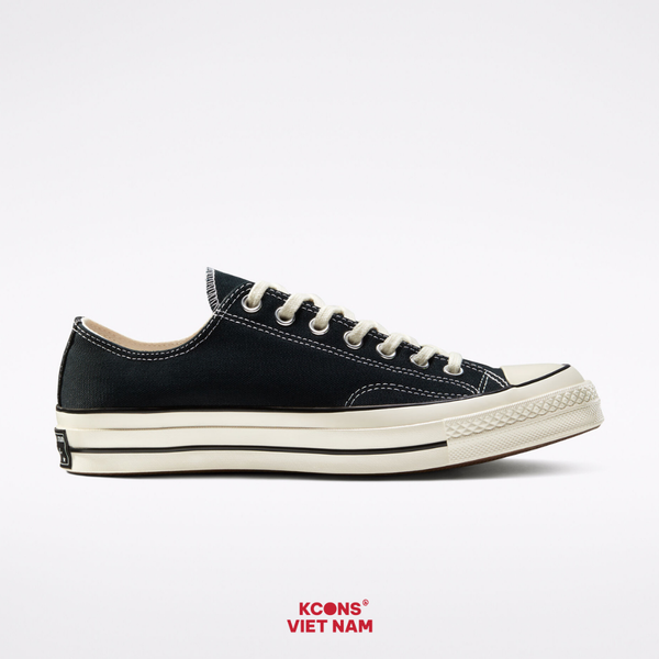  Giày Converse Chuck Taylor 1970 Black Low Top 162058C 