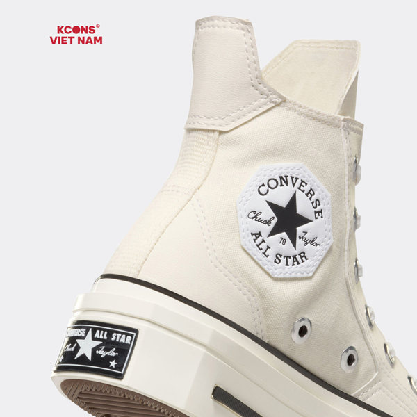 Đôi Cuối – Chốt Nhanh! Giày Converse Chuck Taylor 1970’s De Luxe Squared WHITE A06436C High Top