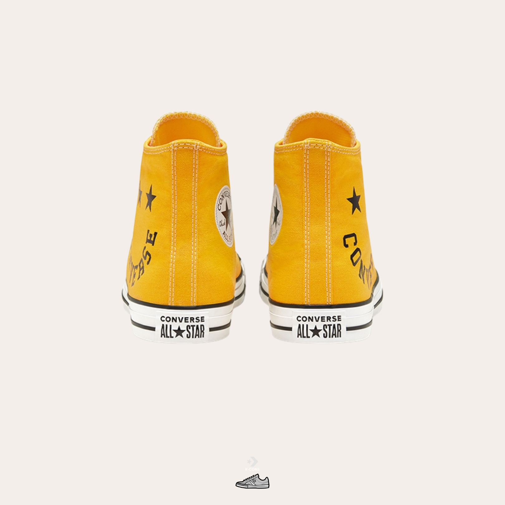  Giày Converse Chuck Taylor All Star Classic Cheerful Yellow High Top 167070C 