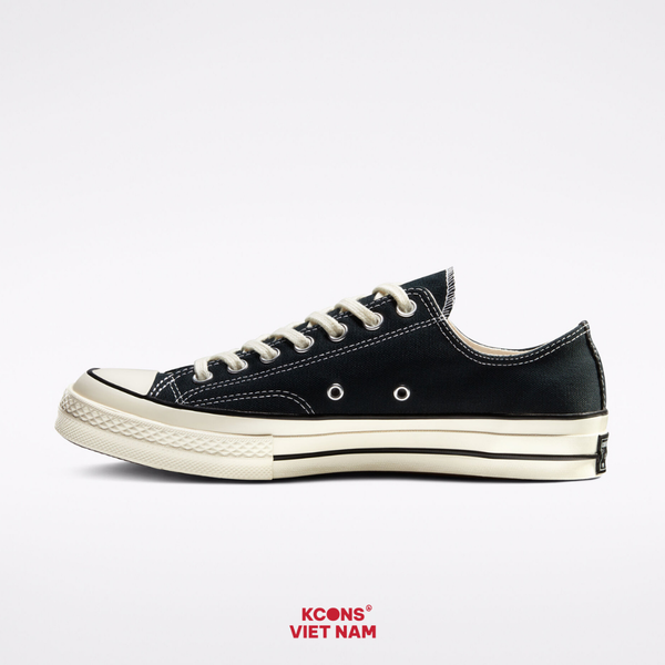  Giày Converse Chuck Taylor 1970 Black Low Top 162058C 