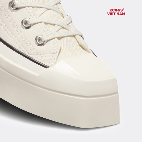 Đôi Cuối – Chốt Nhanh! Giày Converse Chuck Taylor 1970’s De Luxe Squared WHITE A06436C High Top