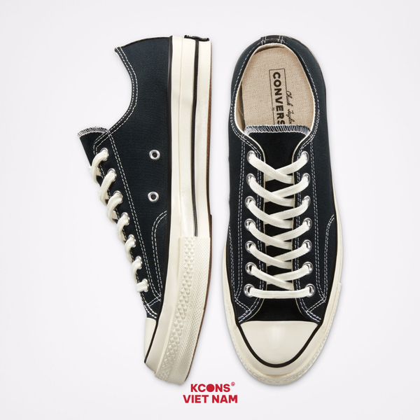 Giày Converse Chuck Taylor 1970 Black Low Top 162058C