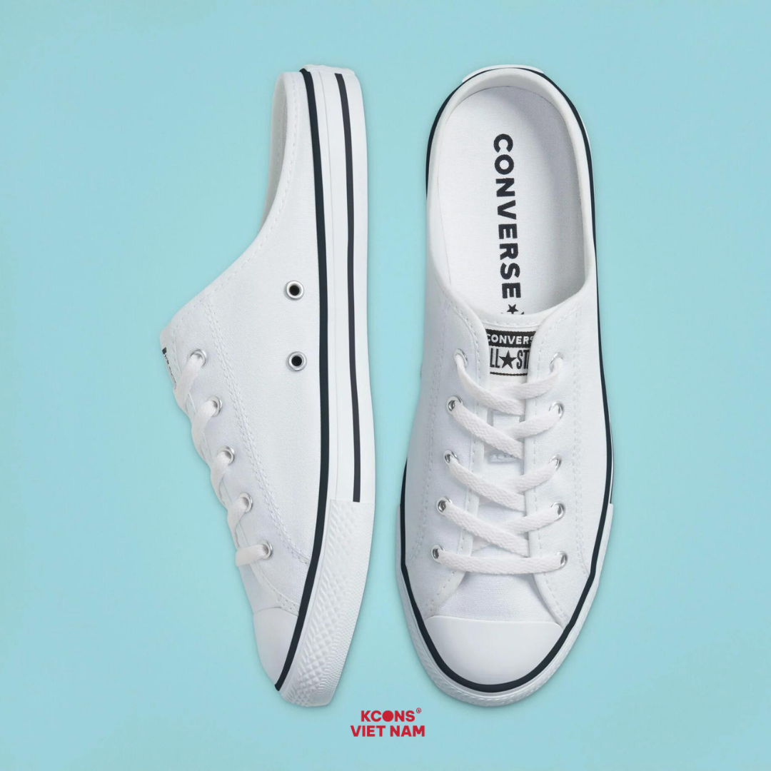  Giày Converse Chuck Taylor All Star Classic Dainty Mule Slip White Low Top 567946F 