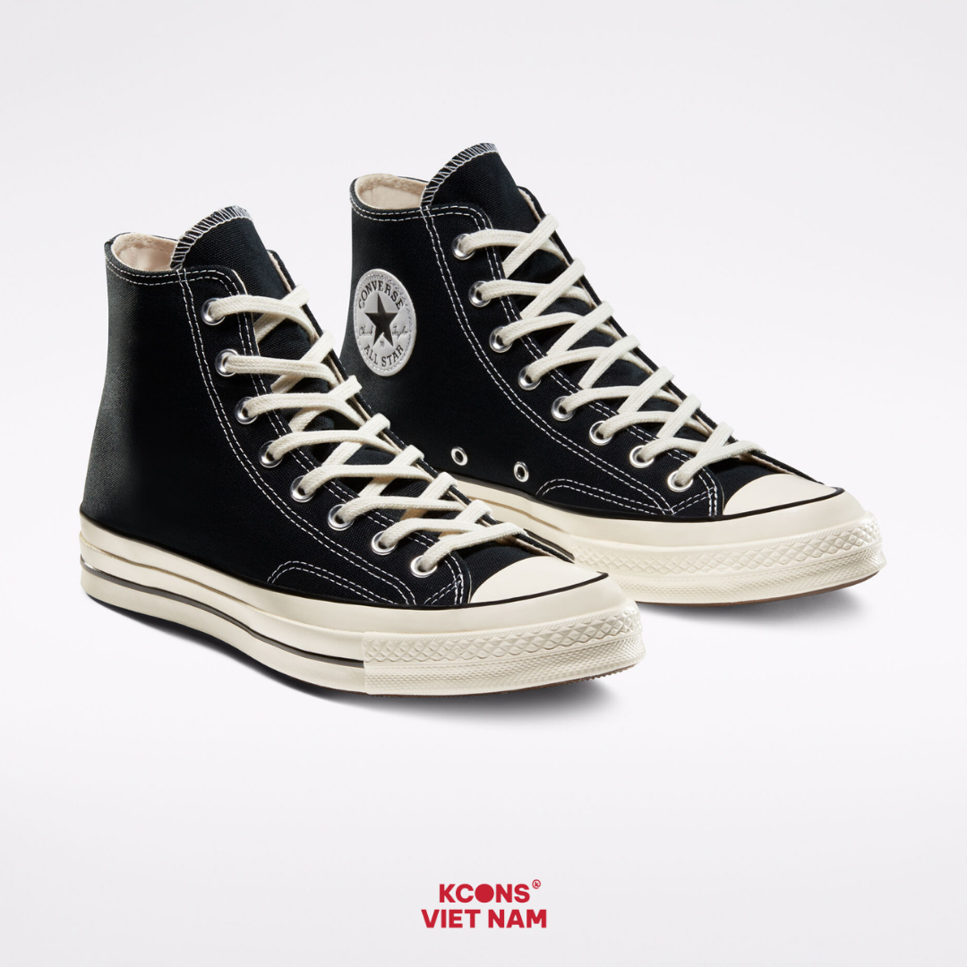  Giày Converse Chuck Taylor 1970 Black High Top 162050C 