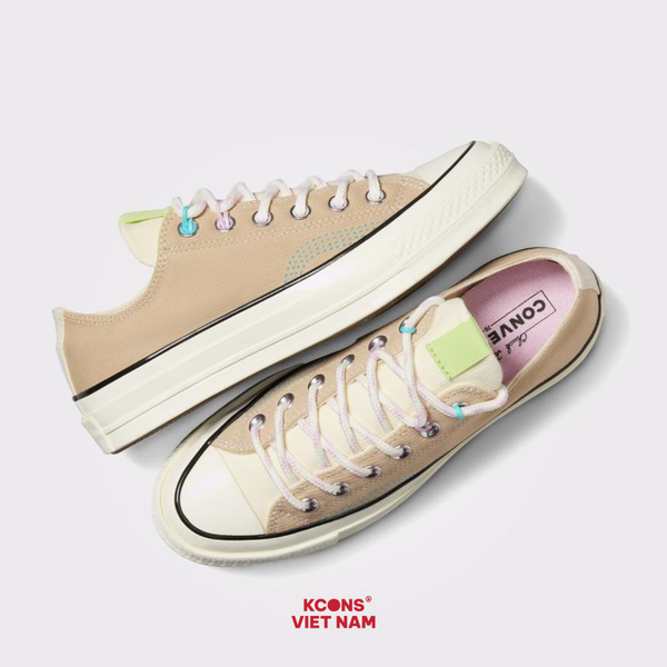 🔥Đôi Cuối – Chốt Nhanh! Giày Converse Chuck 70 Cotton Plaid A07598C