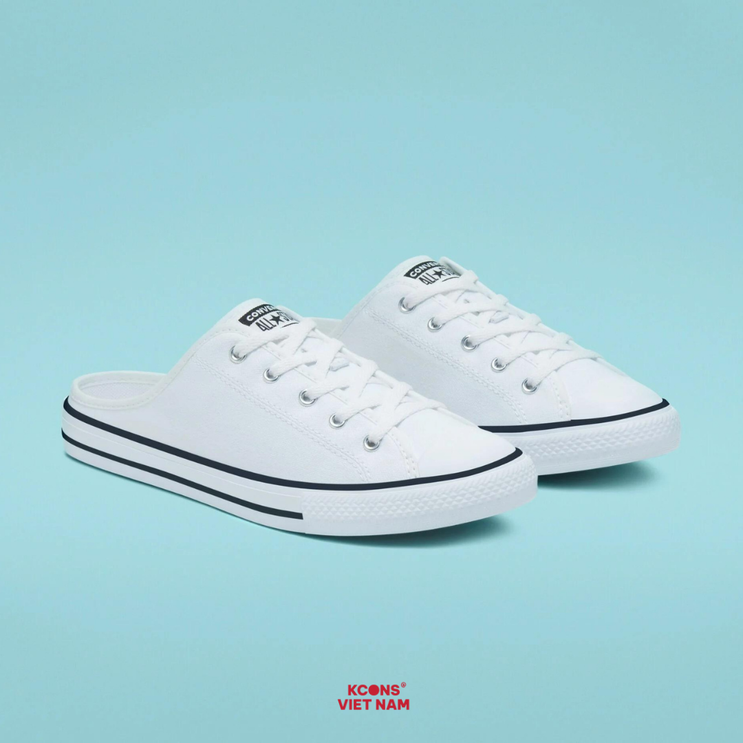  Giày Converse Chuck Taylor All Star Classic Dainty Mule Slip White Low Top 567946F 