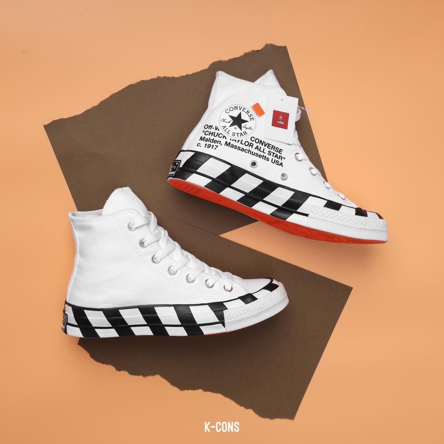 Giày Converse Chuck Taylor 1970 x OFF-WHITE High Top –  Official  Site