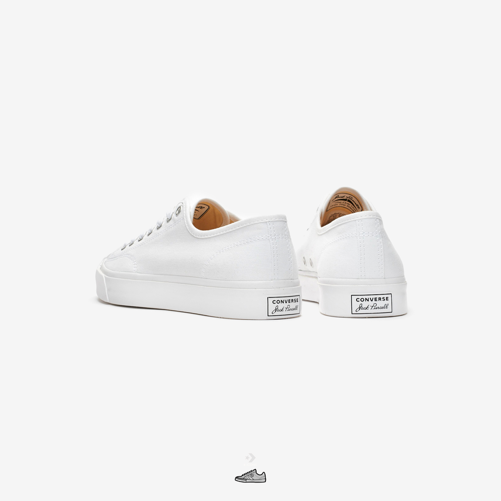  Giày Converse Jack Purcell First In Class White Low Top 164057C 