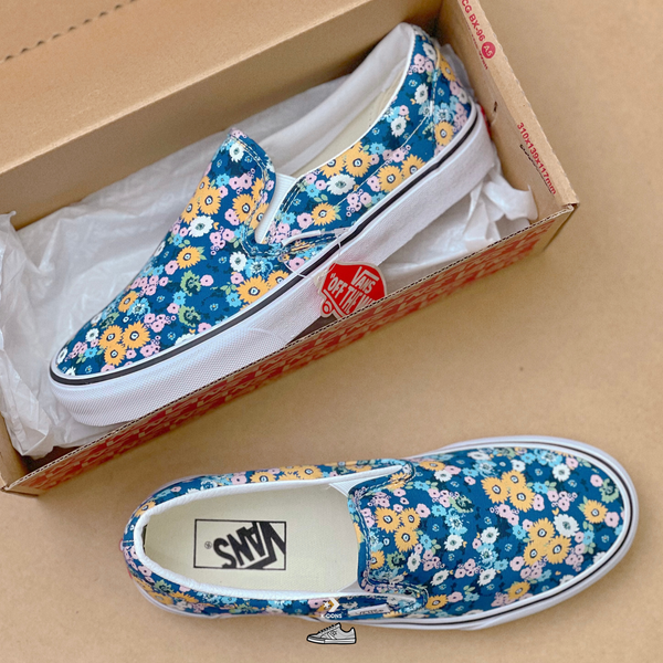 🔥Đôi Cuối – Chốt Nhanh! Giày Vans FLORAL CLASSIC SLIP-ON