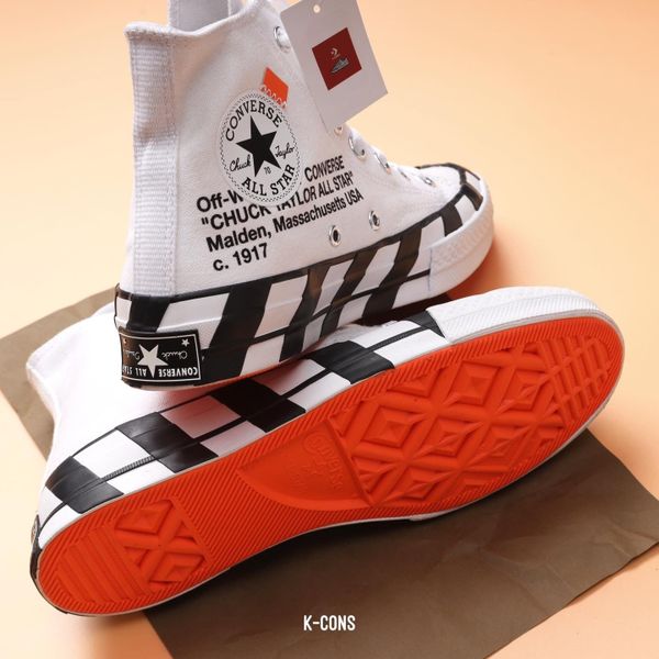 🔥Deal Cuối – Chốt Nhanh! Giày Converse Chuck Taylor 1970 x OFF-WHITE High Top