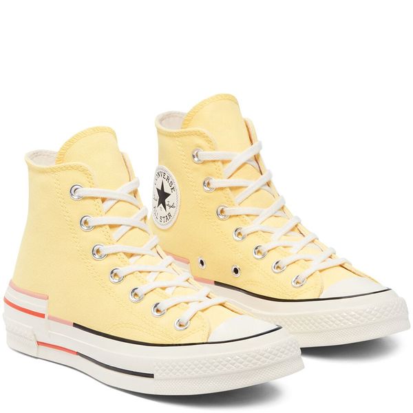 🔥Đôi Cuối, Chốt Nhanh! Giày Converse Chuck Taylor 1970 Disrupt Yellow High Top | Colorblock 570787C
