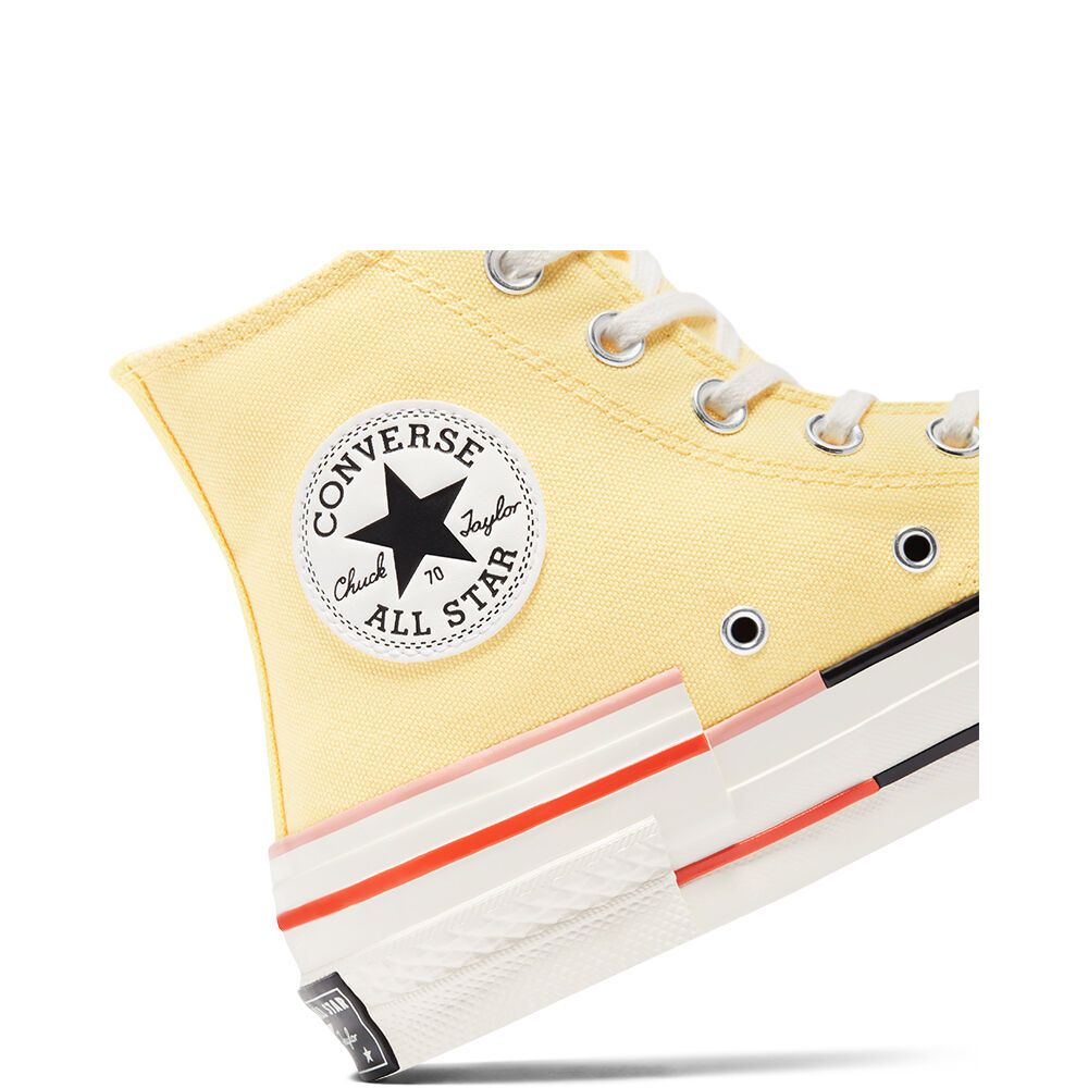  Giày Converse Chuck Taylor 1970 Disrupt Yellow High Top | Colorblock 570787C 