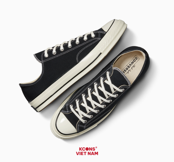 Giày Converse Chuck Taylor 1970 Black Low Top 162058C