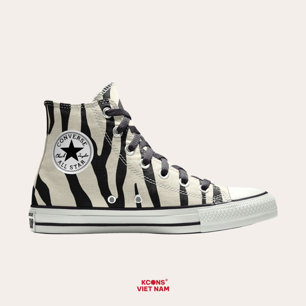  Giày Converse Chuck Taylor All Star Classic Zebra Print High Top 