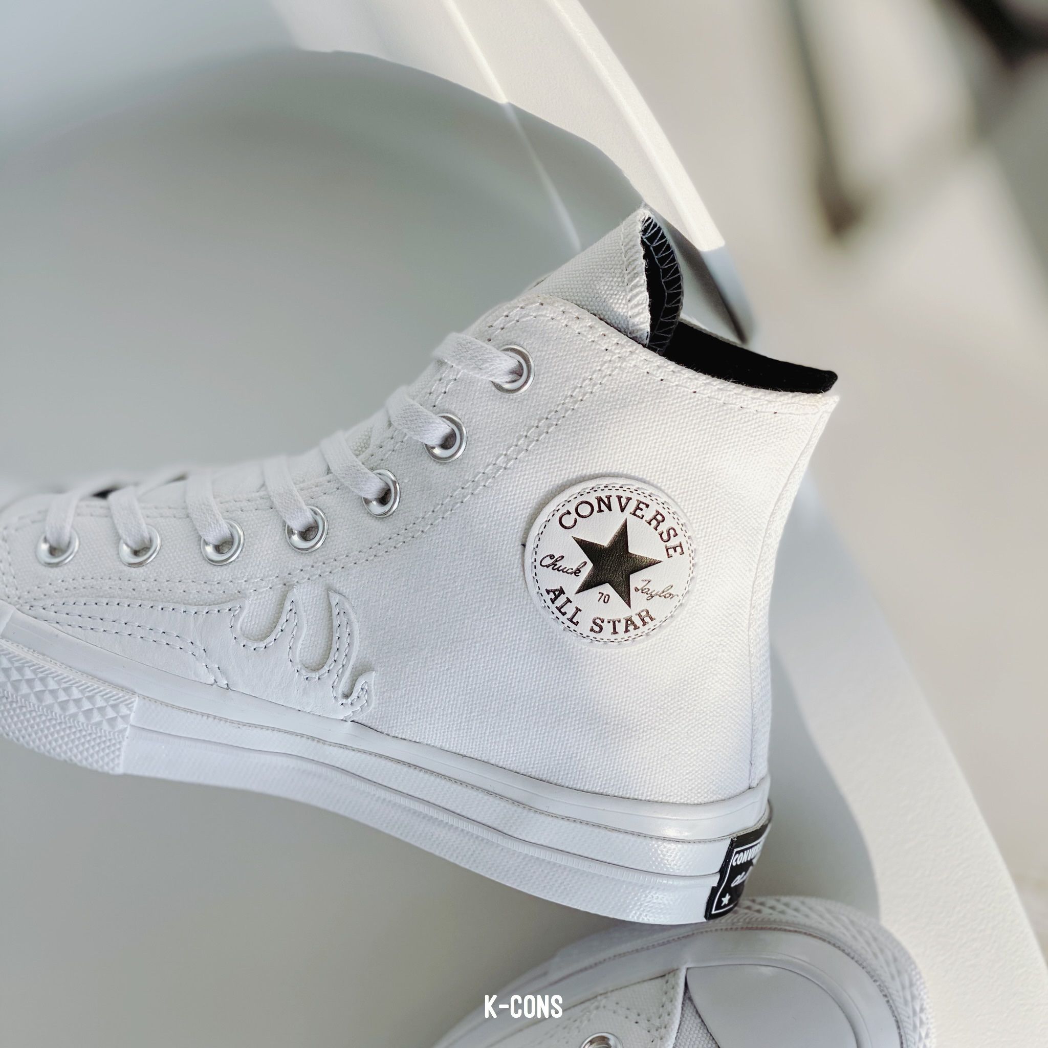 converse 1970s white high