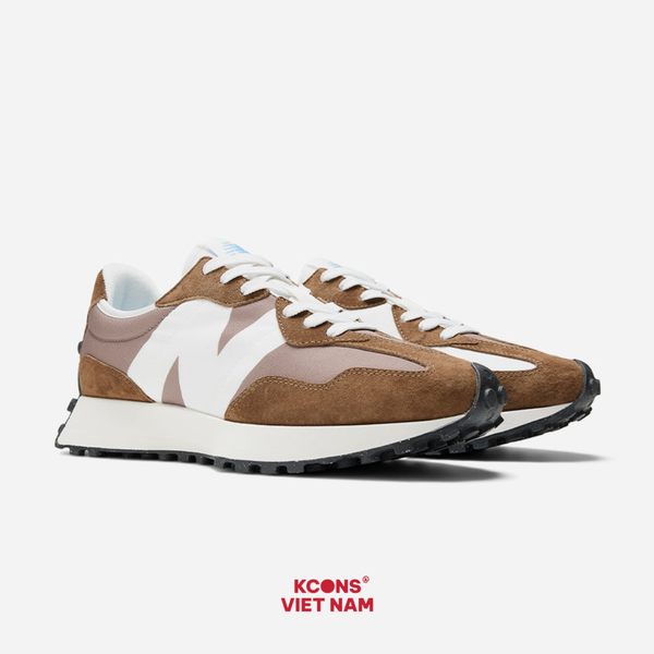 🔥Đôi Cuối – Chốt Nhanh! Giày New Balance 327 'Brown White' U327LG Sneaker Sport